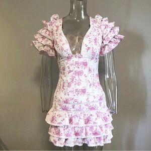 Ruffles and Roses dress